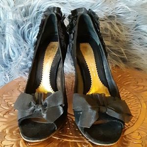 CASADEI Wedge Suede Heels